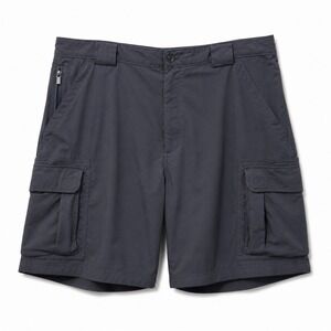 Duluth Trading Co Dry on the Fly Shorts Men's 2XL Gray 9" Inseam Nylon Cargo